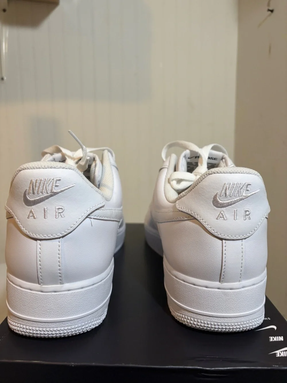 Nike White Air Force 1 07 (Flyease) Brand new no box!! FD1146-100 - Picture 4 of 7